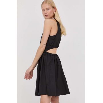 MICHAEL Michael Kors rochie culoarea negru, mini, evazati
