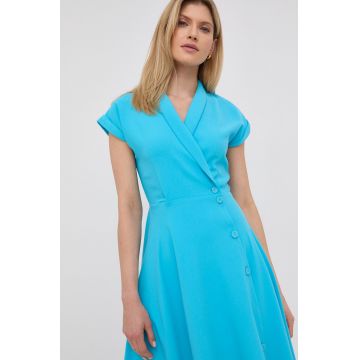 Nissa rochie midi, evazati