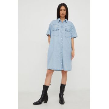 Levi's rochie jeans mini, oversize