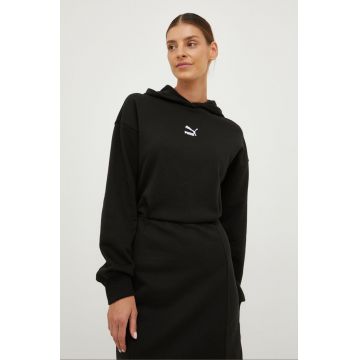 Puma rochie culoarea negru, mini, evazati