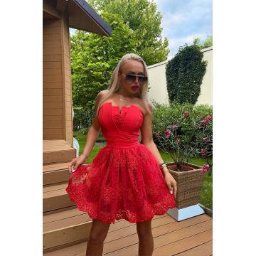 Rochie dama RED PROM NIGHT din colectia Foggi Exclusiv Online