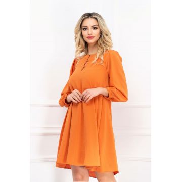 Rochie de gravida Moze portocalie