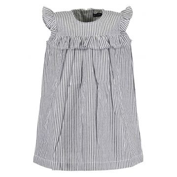 Rochie de bumbac cu dungi