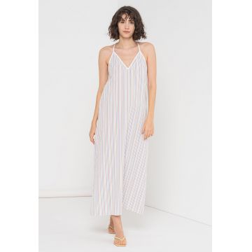 Rochie maxi in dungi cu decolteu in V