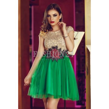 Rochie Green Tulle