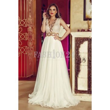 Rochie White Precious