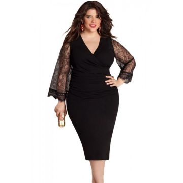 Rochie XXL Black Eyelash