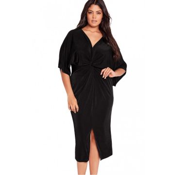 Rochie XXL Black Kimono