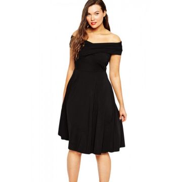 Rochie XXL Black Twist