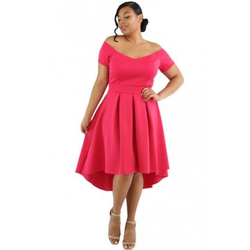 Rochie XXL Swing Pink