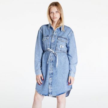 Calvin Klein Jeans Utility Shirt Dress Denim