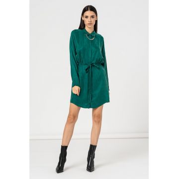 Rochie-camasa din amestesc de cupro Carina