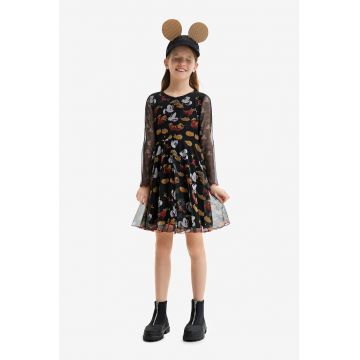 Rochie de plasa cu Mickey Mouse