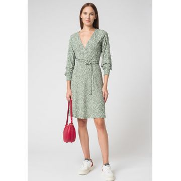 Rochie mini cu decolteu in V Floni