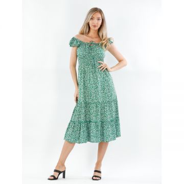 Rochie Dama Panza Lashda Five Verde