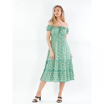 Rochie Dama Panza Lashda Six Verde