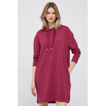 Pennyblack rochie culoarea roz, mini, oversize