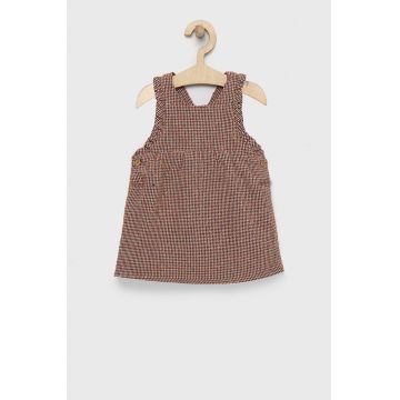 United Colors of Benetton rochie bebe culoarea roz, mini, evazati