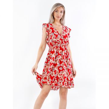 Rochie Dama Yhnola Eleven Rosu