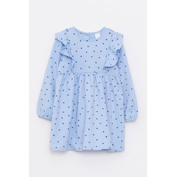 Rochie evazata cu imprimeu