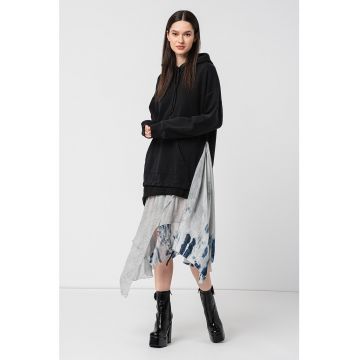 Rochie-hanorac asimetrica cu model 2in1 D-Rollier Rochie-hanorac asimetrica cu model 2in1 D-Rollier