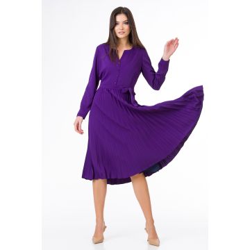 Rochie plisata Vanessa