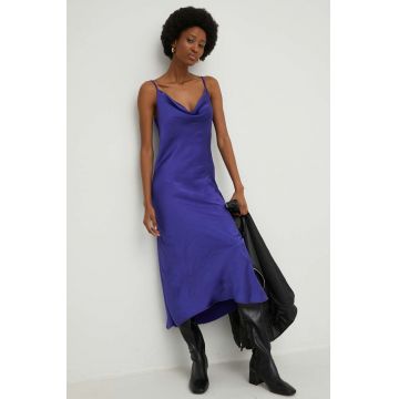 Answear Lab rochie midi, mulata