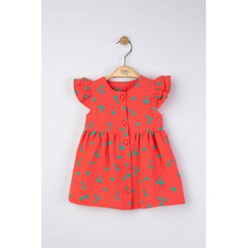 Rochita de vara din muselina pentru fetite Natural, Tongs baby
