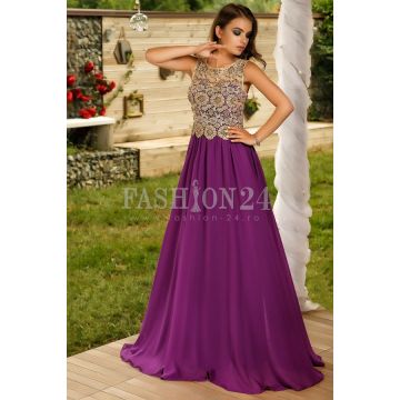 Rochie Lunga Purple Selective