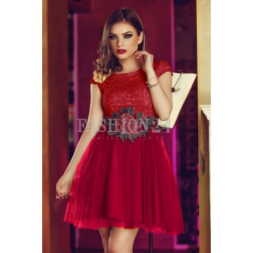 Rochie Red Tulle