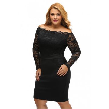 Rochie XXL Adrianne Black