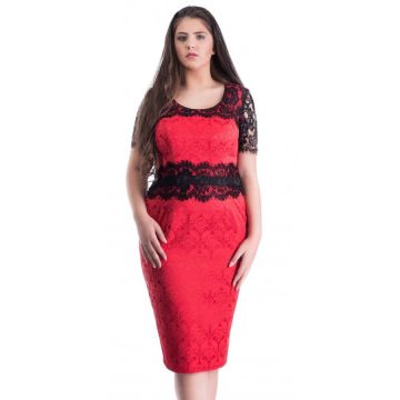 Rochie XXL Black Sleeves