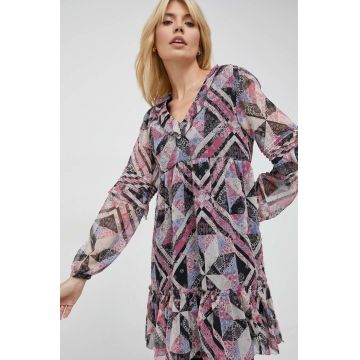 Pepe Jeans rochie Pitu mini, evazati Pepe Jeans rochie Pitu mini, evazati