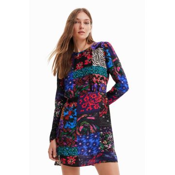 Desigual rochie mini, drept