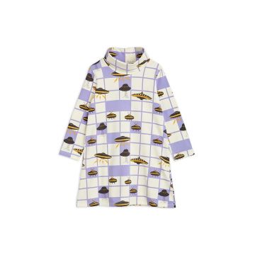 Mini Rodini rochie fete culoarea violet, mini, evazati