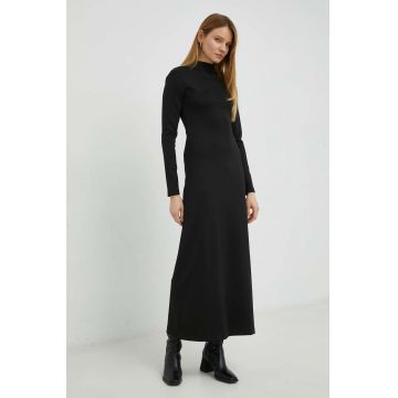 Tiger Of Sweden rochie culoarea negru, maxi, drept