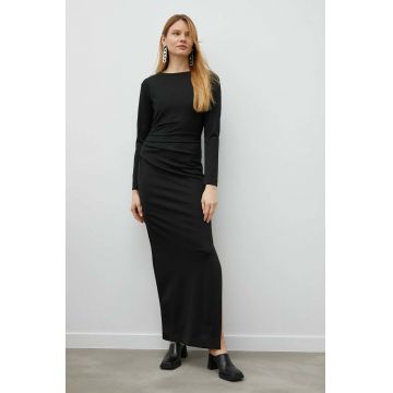 Tiger Of Sweden rochie culoarea negru, maxi, drept