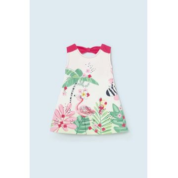 Mayoral rochie bebe culoarea rosu, mini, evazati