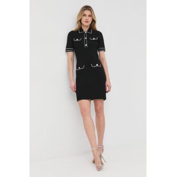 MICHAEL Michael Kors rochie Culoarea negru, mini, drept