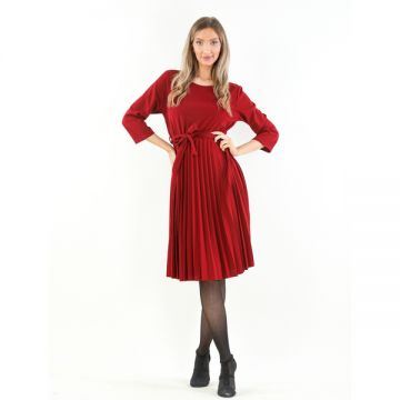 Rochie Dama Lycra Crep Scarlett Visiniu