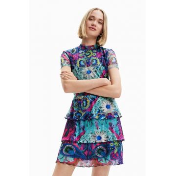 Desigual rochie mini, mulata