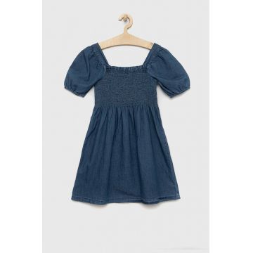 GAP rochie din denim pentru copii mini, evazati