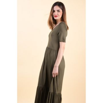 Rochie Vero Moda Mitsi V-Neck Ancle Ivy Green