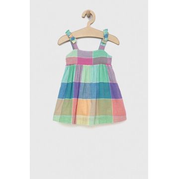 GAP rochie cu amestec de in pentru copii mini, evazati