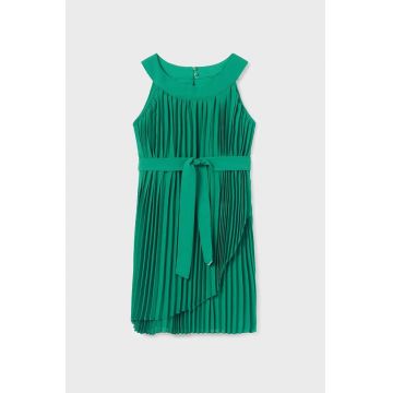 Mayoral rochie culoarea verde, midi, evazati