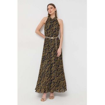 MICHAEL Michael Kors rochie culoarea albastru marin, maxi, evazati