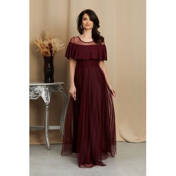 Rochie Adellya Bordo