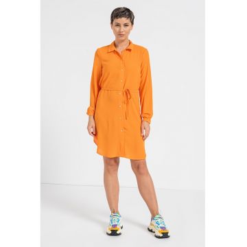 Rochie-camasa mini evazata