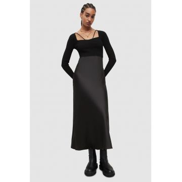 Rochie midi cu model 2in1