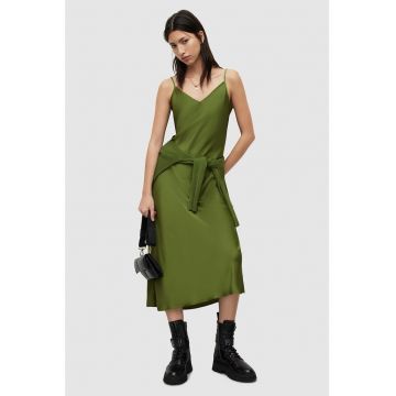 Set de rochie midi si pulover